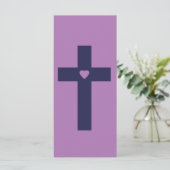 Ein Kreuz mit Herz (Stehend Vorderseite)