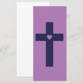 Ein Kreuz mit Herz (Vorne/Hinten)