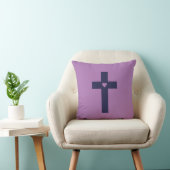 Ein Kreuz mit Herz Kissen (Stuhl )