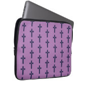 Ein Kreuz mit Herz Laptopschutzhülle (Vorne Rechts)
