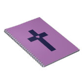 Ein Kreuz mit Herz Notizblock (Rechte Seite)
