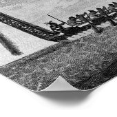 Ein Kriegskanone Neuseelands Poster (Ecke)