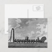 Ein Kriegskanone Neuseelands Postkarte (Vorne/Hinten)