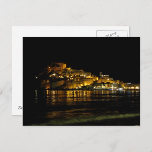 Ein Kuchen de agua Postkarte (Vorne/Hinten)