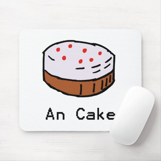 Ein Kuchen Mousemat Mousepad (Mit Mouse)