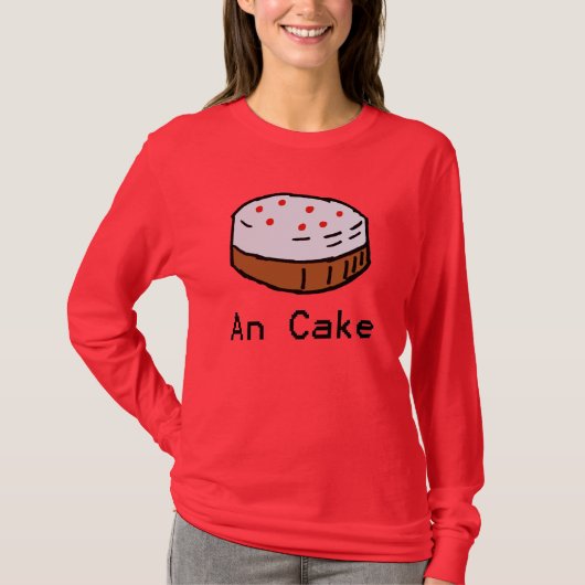 Ein Kuchen T-Shirt (Vorderseite)