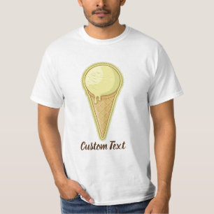 Ein-Kugel-Eiscreme-Tüte T-Shirt