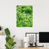 Ein Kuhfrühstück Poster (Heimbüro)