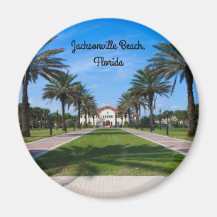 Ein Kühlschrankmagnet von Jacksonville-Strand,