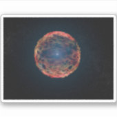 Ein Künstler Eindruck von Supernova 1993j. Aufkleber (Vorderseite)