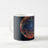 Ein Künstler Eindruck von Supernova 1993j. Kaffeetasse (Vorderseite Links)