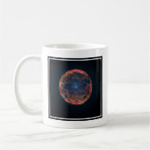 Ein Künstler Eindruck von Supernova 1993j. Kaffeetasse (Links)