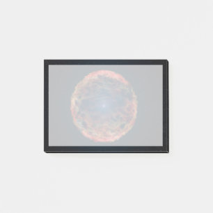 Ein Künstler Eindruck von Supernova 1993j. Post-it Klebezettel