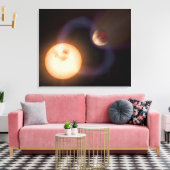 Ein Künstlerabdruck 2 Leinwanddruck (Insitu (Wohnzimmer))