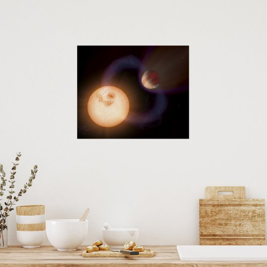 Ein Künstlerabdruck 2 Poster (Küche)