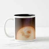 Ein Künstlerabdruck 2 Zweifarbige Tasse (Links)