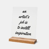 Ein künstlerisches Akryllisches Zeichen Acrylschild (Winkel)