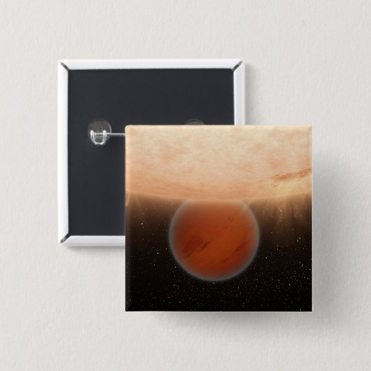 Ein künstlerisches Konzept Button (Vorne & Hinten)