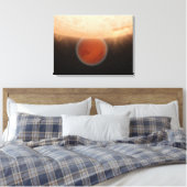 Ein künstlerisches Konzept Leinwanddruck (Insitu (Schlafzimmer))