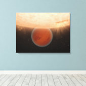 Ein künstlerisches Konzept Leinwanddruck (Insitu (Holzboden))