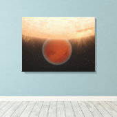 Ein künstlerisches Konzept Leinwanddruck (Insitu (Holzboden))