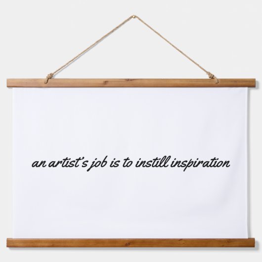 Ein Künstlerjob, der die Wandteppiche überzogen ha (Vorne)