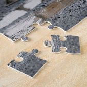 Ein kurioses Gepäck aus Schneegänsen Puzzle (Seite)