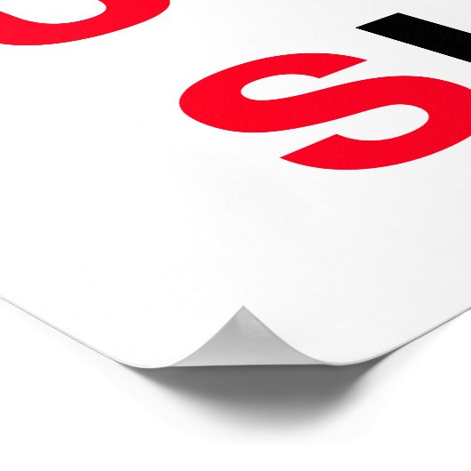 Ein Kurs bis zum Erfolg folgen Poster (Ecke)