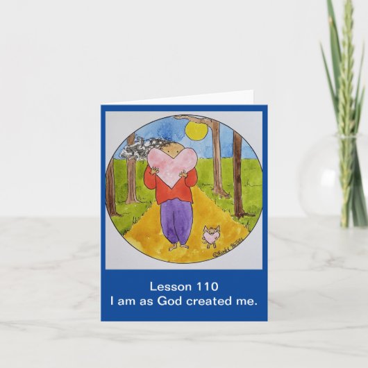 Ein Kurs in Wunder Faltkarte (Vorderseite)