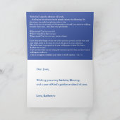 Ein Kurs in Wunder Was würde ich tun lassen W71 Karte (Innenseite)