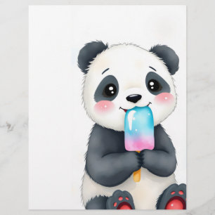 ein kuscheliger Panda Flyer