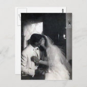 Ein Kuss am Tag Postkarte (Vorne/Hinten)