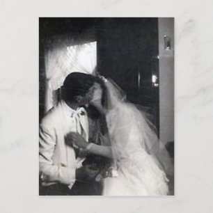 Ein Kuss am Tag Postkarte