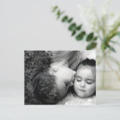 Ein Kuss für die Postkarte (Stehend Vorderseite)