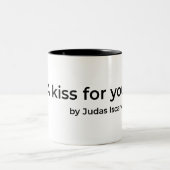 Ein Kuss für Sie von Judas Zweifarbige Tasse (Mittel)