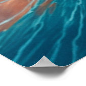 Ein Kuss in den Wellen Poster (Ecke)