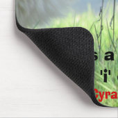 Ein Kuss ist das "i" der Liebe Mousepad (Ecke)
