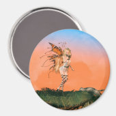 Ein Kuss ist nur ein Kiss Magnet (Vorderseite/Rückseite)