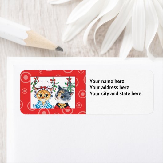 Ein Kuss unter dem Mistleton (Insitu)