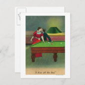 Ein Kuss vom Roten Postkarte (Vorne/Hinten)