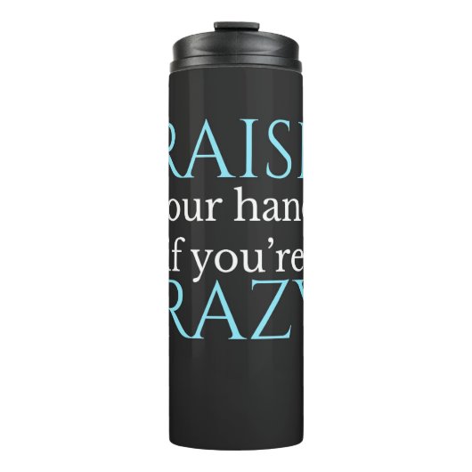 Ein Kuss von Wahnsinn Tumbler Thermosbecher (Vorderseite)