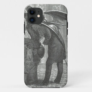 Ein Kussviktorianischer Schläger-/Vampire-Kostüm Case-Mate iPhone Hülle