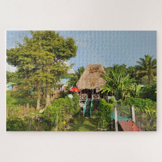 Ein Küstenparadies. Puzzle (Horizontal)