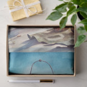 Ein Küstenreihe-Design 4 Seidenpapier (Geschenk)