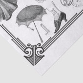 Ein La Modus Seidenpapier (Detail)