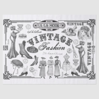 Ein La Modus Seidenpapier