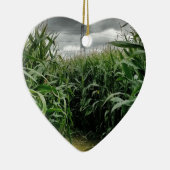 Ein Labyrinth von Mais Keramikornament (Rechts)