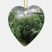 Ein Labyrinth von Mais Keramikornament (Links)