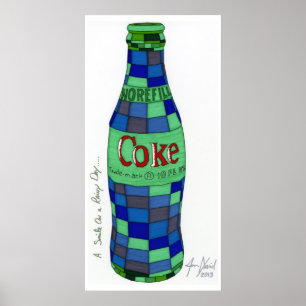 Ein Lächeln an einem regnerischen Tag, Kunst-Druck Poster