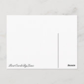 Ein Lächeln geht weit Postkarte (Rückseite)